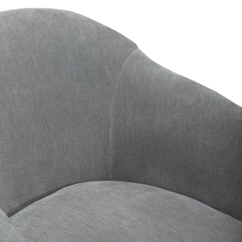 Idrees Accent Dining Chair W/ Casters, Sapphire