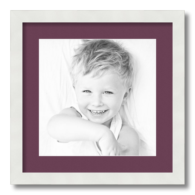 Cadre pour photo simple 12 po x 12 po, Rubis