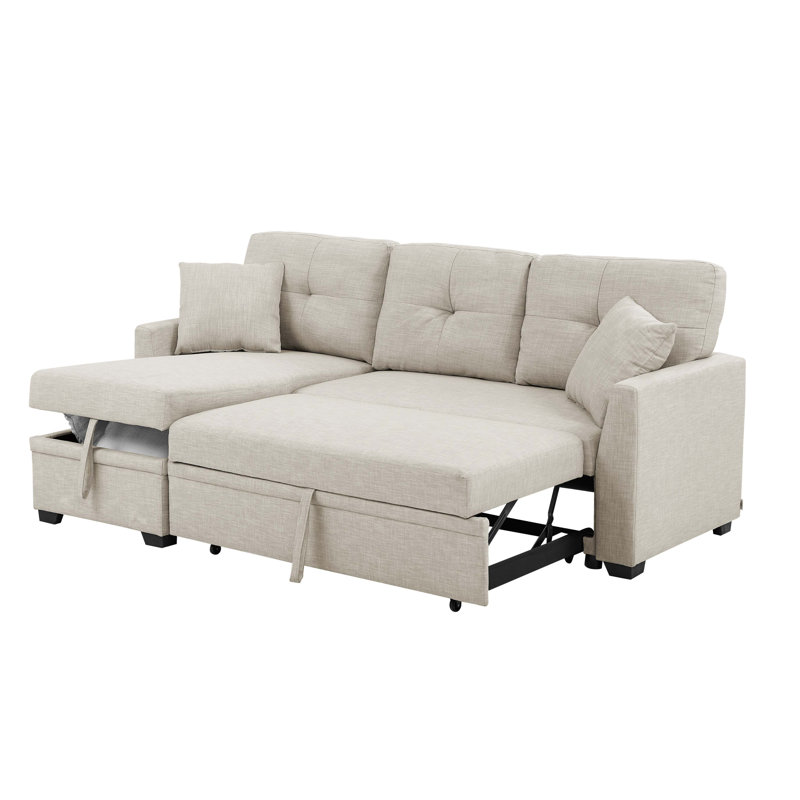 Canapé-lit modulaire avec rangement