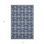 Tapis bleu et ivoire Aasto-1094784297