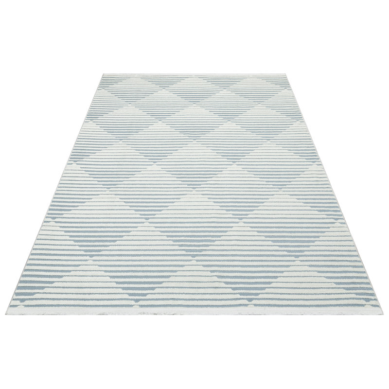Humphrey Geometric Indoor / Outdoor Area Rug, Rectangle 160 x 220cm
