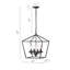 Lustre géométrique à 4 lumières Semayah-12545268