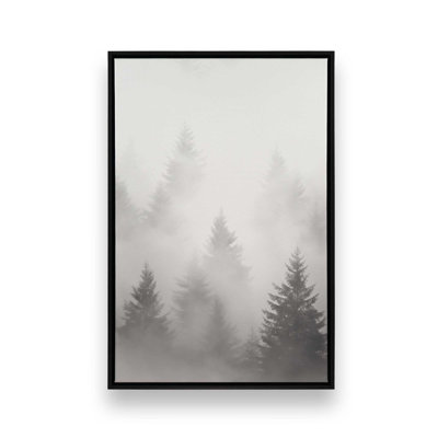 Foggy Echoes II Canvas Print