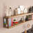 60 inch Bookshelves Wall Mounted, Living Room Shelves, Floating Wood Shelf, Shelves for Wall Storage