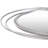 Wemple Iron Frame Round Wall Mirror-950659934-950659929