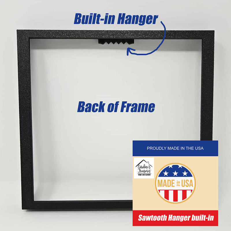 Black and Tan Coonhound My Valentine Framed Metal Print