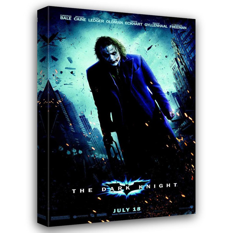 The Dark Knight, 48" H x 32" W