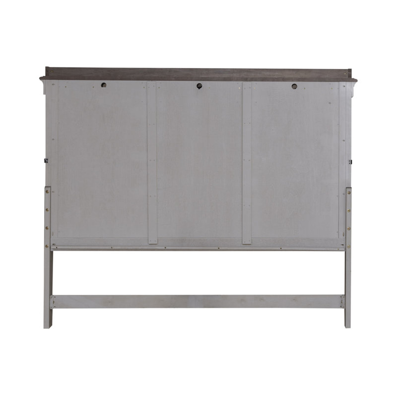 Lit manteau, commode et miroir Cathleen, Très grand