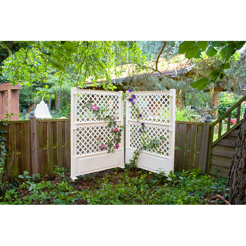 140cm H x 100cm W Plastic Expanding Trellis