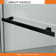 38" W x 38" D x 72" H Semi-Frameless Neo-angle Shower Door with Towel Bar and Fixed Panel