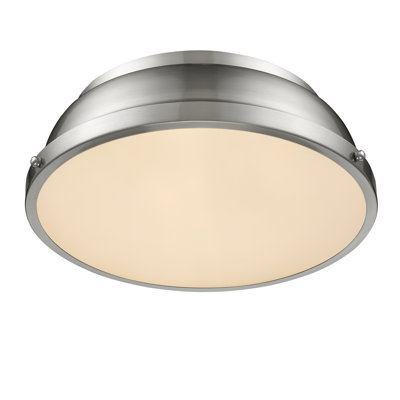 Calico Steel Flush Mount