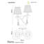 Yuri 2-Light Dimmable Wallchiere-33702088-33702089