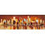 Manhattan Sunset by Luigi Florio - Wrapped Canvas Painting-996470744