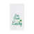 White/Green Eat Drink & Be Lucky Kitchen
