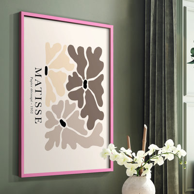 Matisse CCXLIX, reproduction encadrée - bois massif