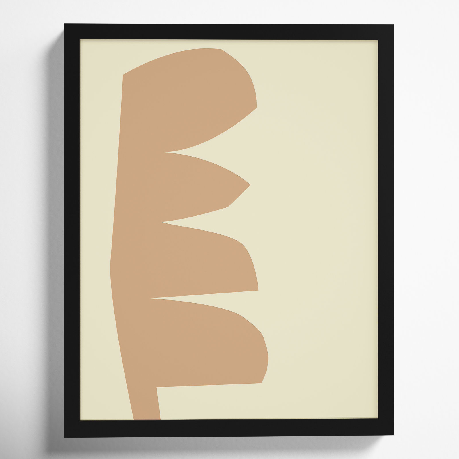 Component 2 by Michael Kempen, Black Framed, 20"H x 16"W x 1.25"D