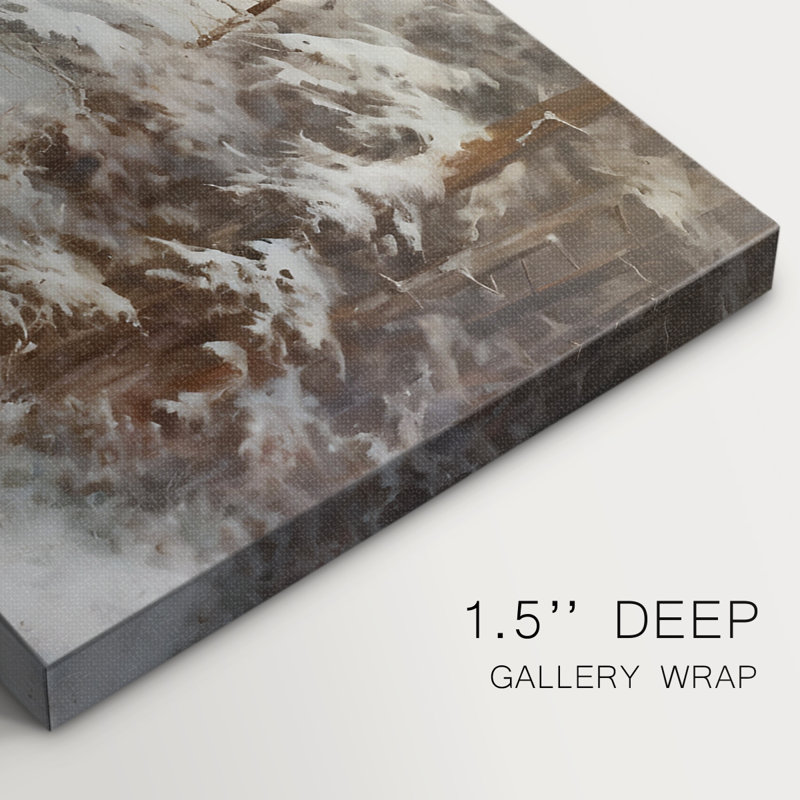 Landscape Series-CMXCV- Gallery Wrapped Canvas -Ready to Hang, 16" H x 32" W