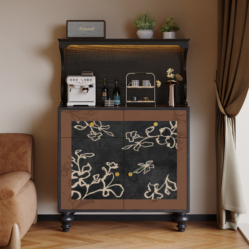 Buffet et armoire bol style français rétro