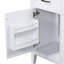 Ensemble de meuble-lavabo 30 po avec lavabo, armoire de salle de bain blanche avec tiroirs, structure solide et panneau de fibres à densité moyenne-488930242