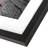 9x12 Picture Frame in Black - Displays 6x8 With Mat and 9x12 Without Mat (2-Pack)