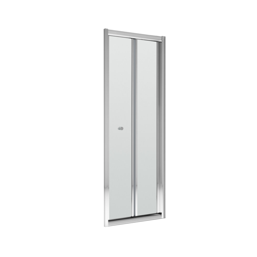 Rene 1850mm H Bi-Fold Framed Shower Door with Clear Glass