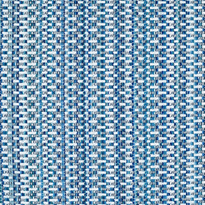 Kaleidoscope Indoor/Outdoor Pillow Cover & Insert, Indigo, 20" x 20", Square