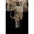 Dimmable Luxury Acrylic Chandelier 32" Wide 16 Lights Silver Led Multi- Light Pendant-669769590