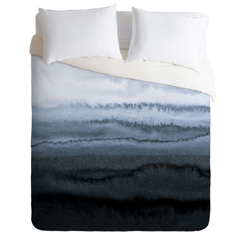 Monika Strigel Modern & Contemporary Polyester Abstract Duvet Cover, King Duvet Cover + 2 King Shams
