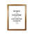 Honey Oak Frame