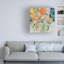 Art sur toile Farida Zaman «Summer Orange Floral»-397364000