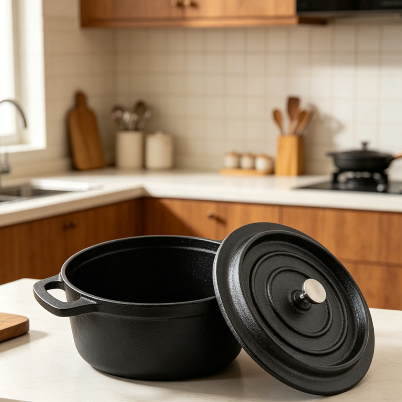 Belfry Kitchen 1L Cast Iron Dutch Oven