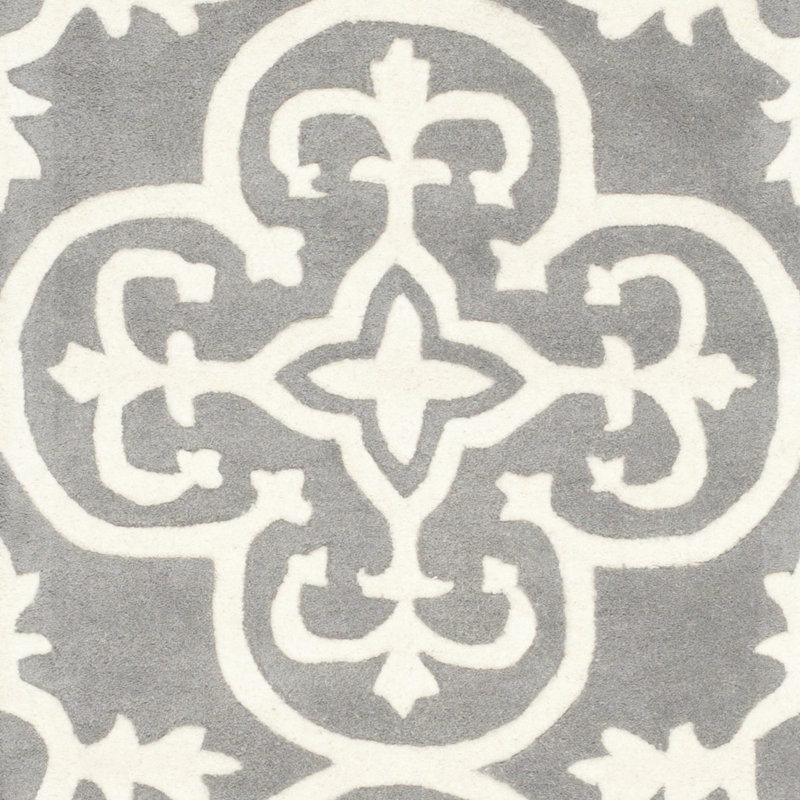 Chatham Hand Tufted Wool Geometric Rug, Rectangle 3' x 5'