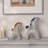 Picture Color Horse Ceramic Decorative Object