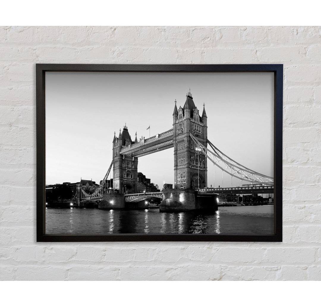 Tower Bridge Abend - Druck