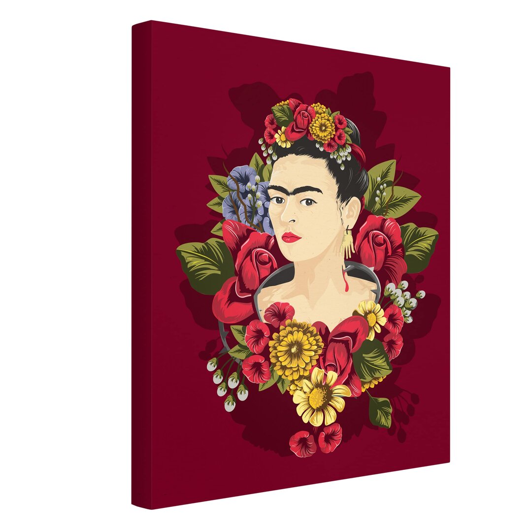 Leinwandbild Rosen von Frida Kahlo