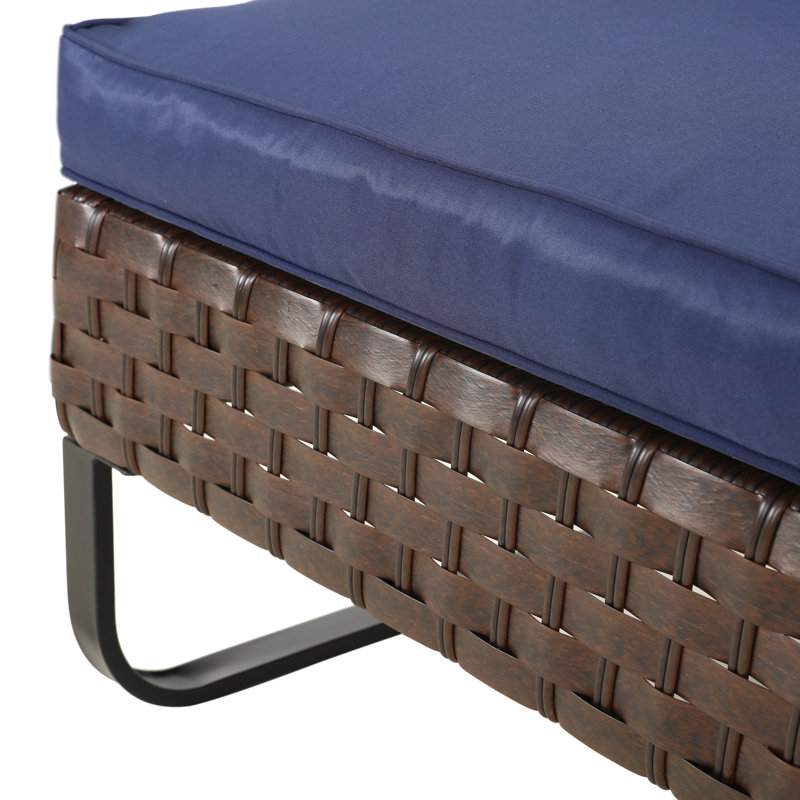 Heiman Outdoor Armless Lounge Chair