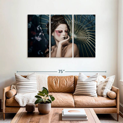 Shuttleworth Modern Geisha Makeup