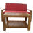 2-Piece Outdoor Wood Conversation Set-1577402616