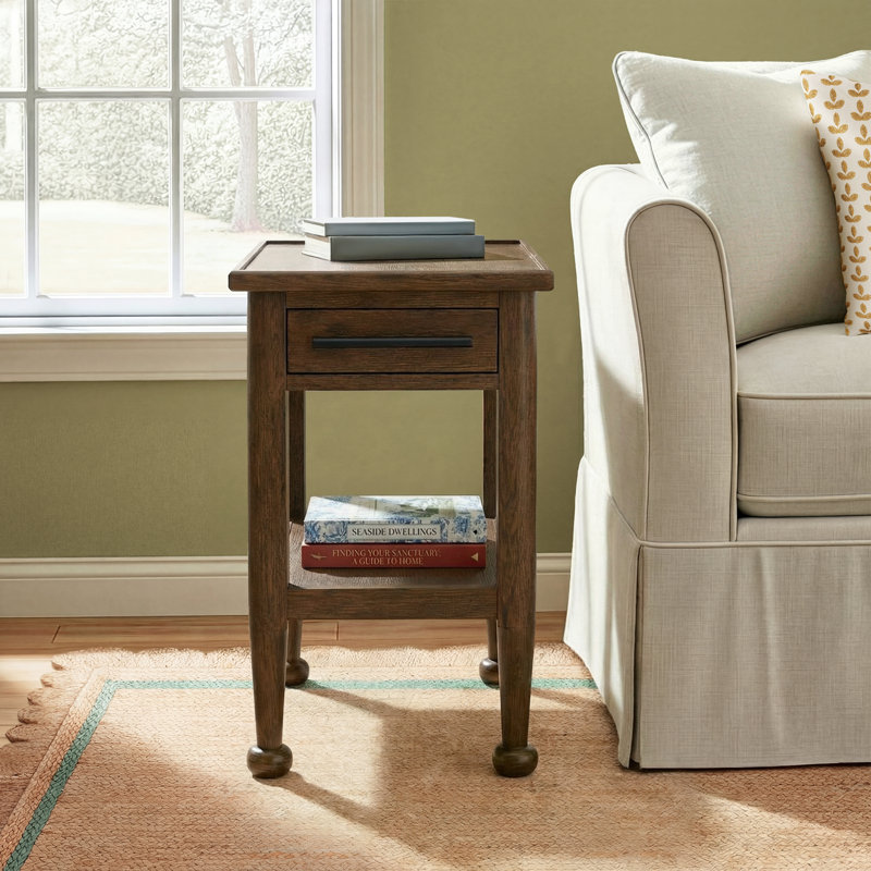 Billie Brown Small End Table