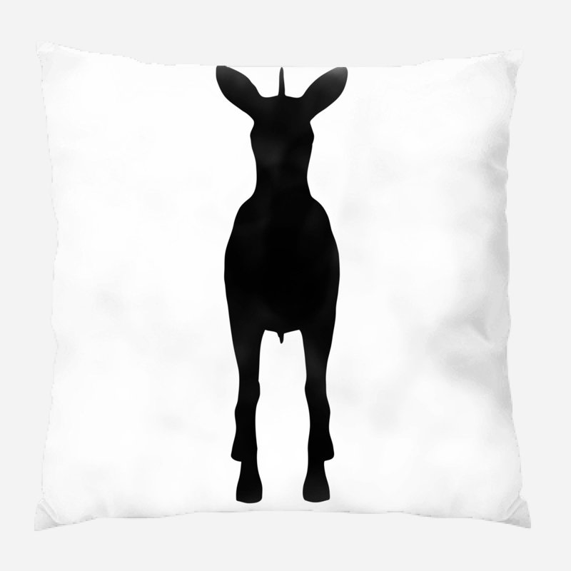 Coussin zèbre Tullia, Microsuède, Intérieur