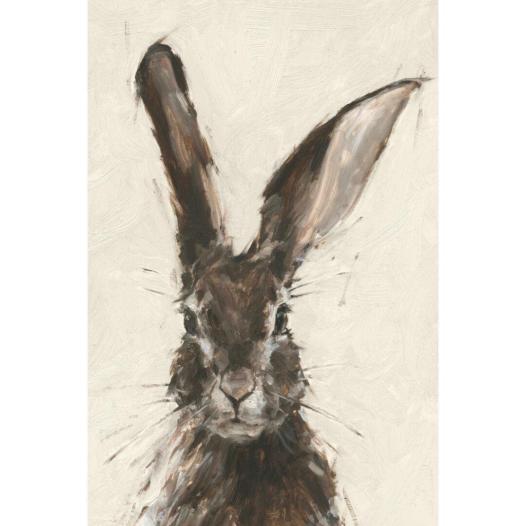 Leinwandbild European Hare II von Ethan Harper