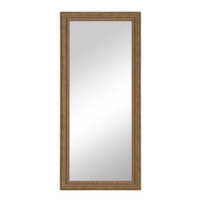 Litchfield Collection, Full Length Mirror, in a, Ideal Dressing Room Mirror, True Reflections Glass, Wood Frame,  Lean Against Wall or Wall-Mounted, 