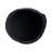 Orren Ellis Llanes 3D Printed Porcelain Vase, Black-1015339458