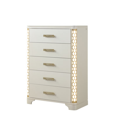 Devien 37'' W 5 - Drawer Dresser