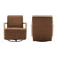 Fauteuil pivotant rembourré Camino-1790535456