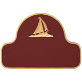 Sailboat Arch Address Sign Plaque