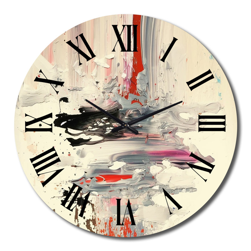 Horloge murale Dancing Alone Minimal, Très grand
