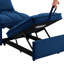 Lit multifonctionnel 4 en 1, bleu marine. Deux réglables. Chaise confortable. Gain de place. Velours haut. Cadre. Conception coulissante sans effort. Dormez. Fabrication. Saver. Simple-951620556