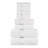 Niles Egyptian Giza Cotton, Diamond Dobby Border, Ultra-Plush Thick, Soft Absorbent, 8 Piece Towel Set-2126834349