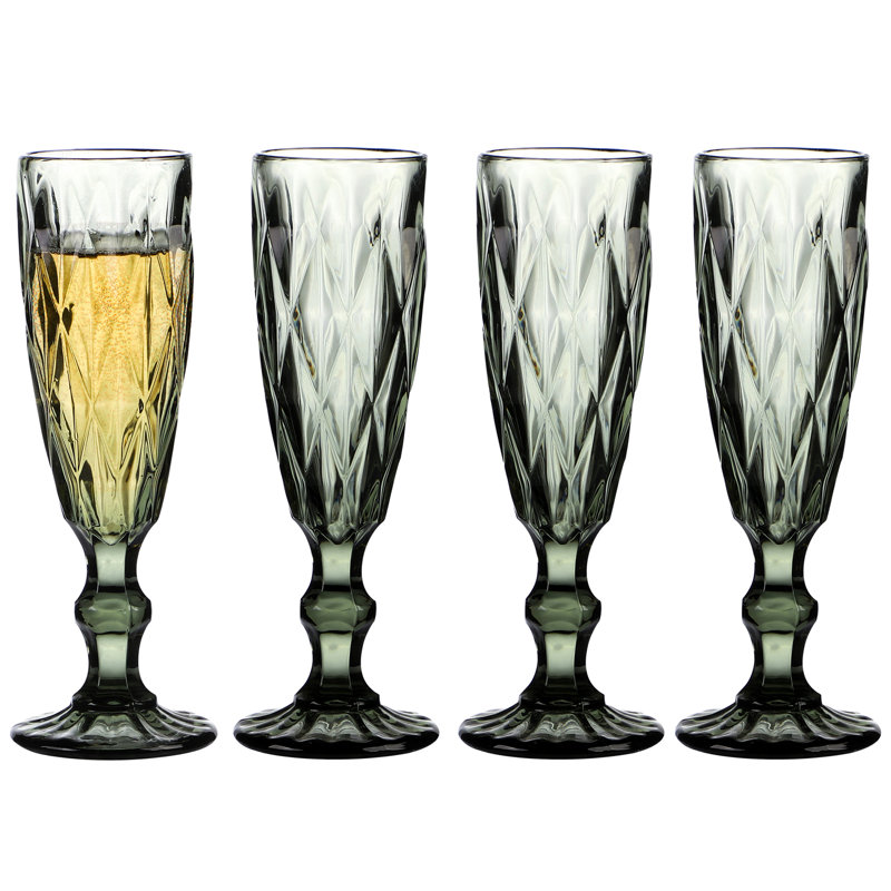 Lapinski 200ml Flute Set, Grey